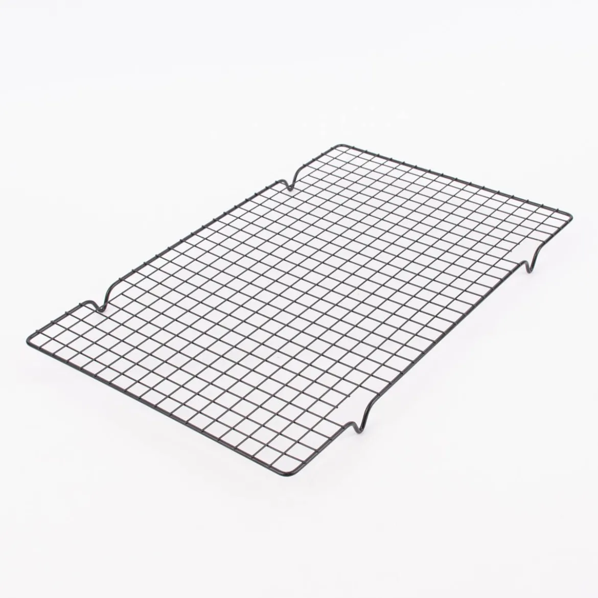 Abkühlgitter Antihaftbeschichtung Metall schwarz matt 25x41cm