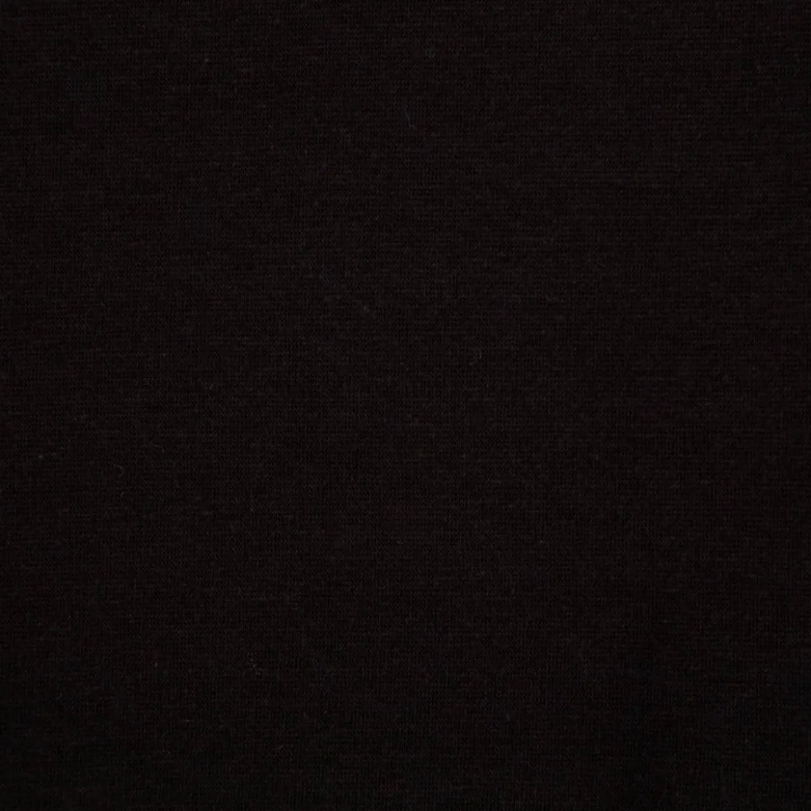 Alpenfleece Stoff uni schwarz 1,50m Breite