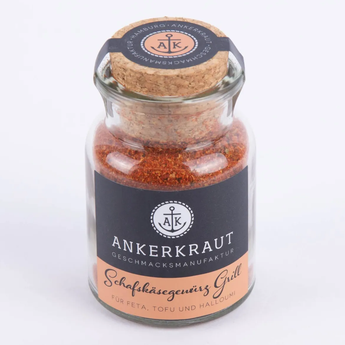 Ankerkraut Gewürzzubereitung zum Grillen Schafskäse / Feta Gewürz 95g