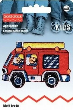 Applikation Feuerwehrauto rot