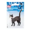 Applikation Katze selbstklebend/aufbügelbar schwarz weiß 70x78mm von Prym