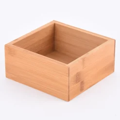 Aufbewahrungsbox Kiste Bambus 15x15x7cm