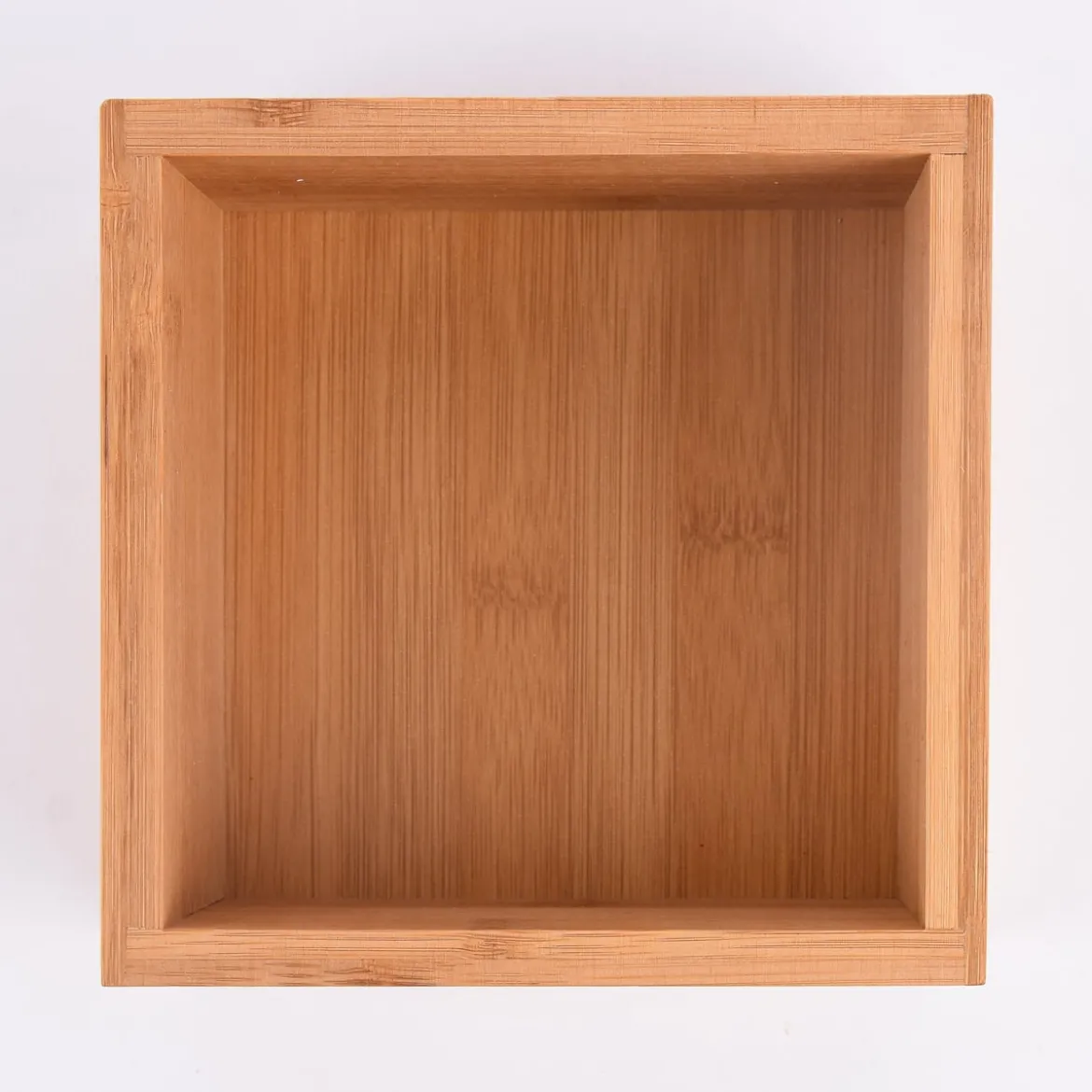 Aufbewahrungsbox Kiste Bambus 15x15x7cm