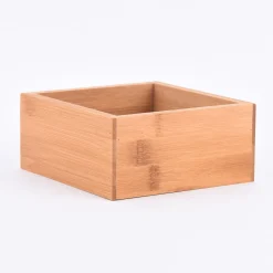 Aufbewahrungsbox Kiste Bambus 15x15x7cm