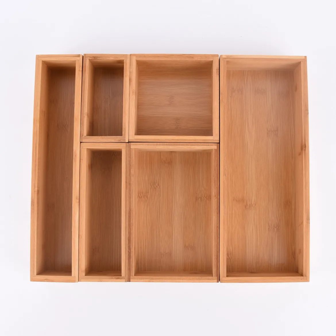 Aufbewahrungsbox Kiste Bambus 38x8x7cm