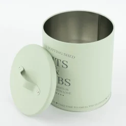 Aufbewahrungsdose mit Deckel Potting Shed Bits & Bobs groß 22x17cm hellgrün oder weiß