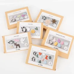 Ausstecher Schneeflocke Stern 4er Set aus Metall für Backen und DIY von Creativ Company