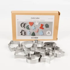 Ausstecher Weihnachten 10er Set aus Metall für Backen und DIY von Creativ Company