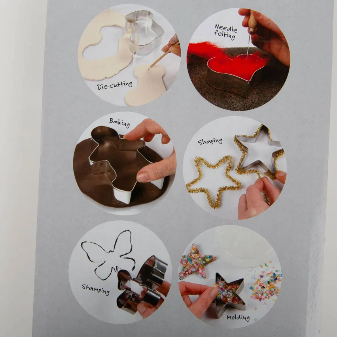 Ausstecher Weihnachten 4er Set aus Metall für Backen und DIY von Creativ Company