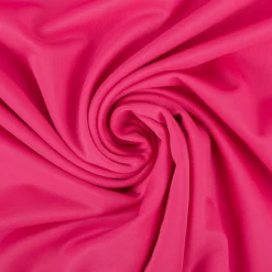 Badeanzugstoff UPF 50 bi-elastisch recycelt uni pink 1,50m Breite