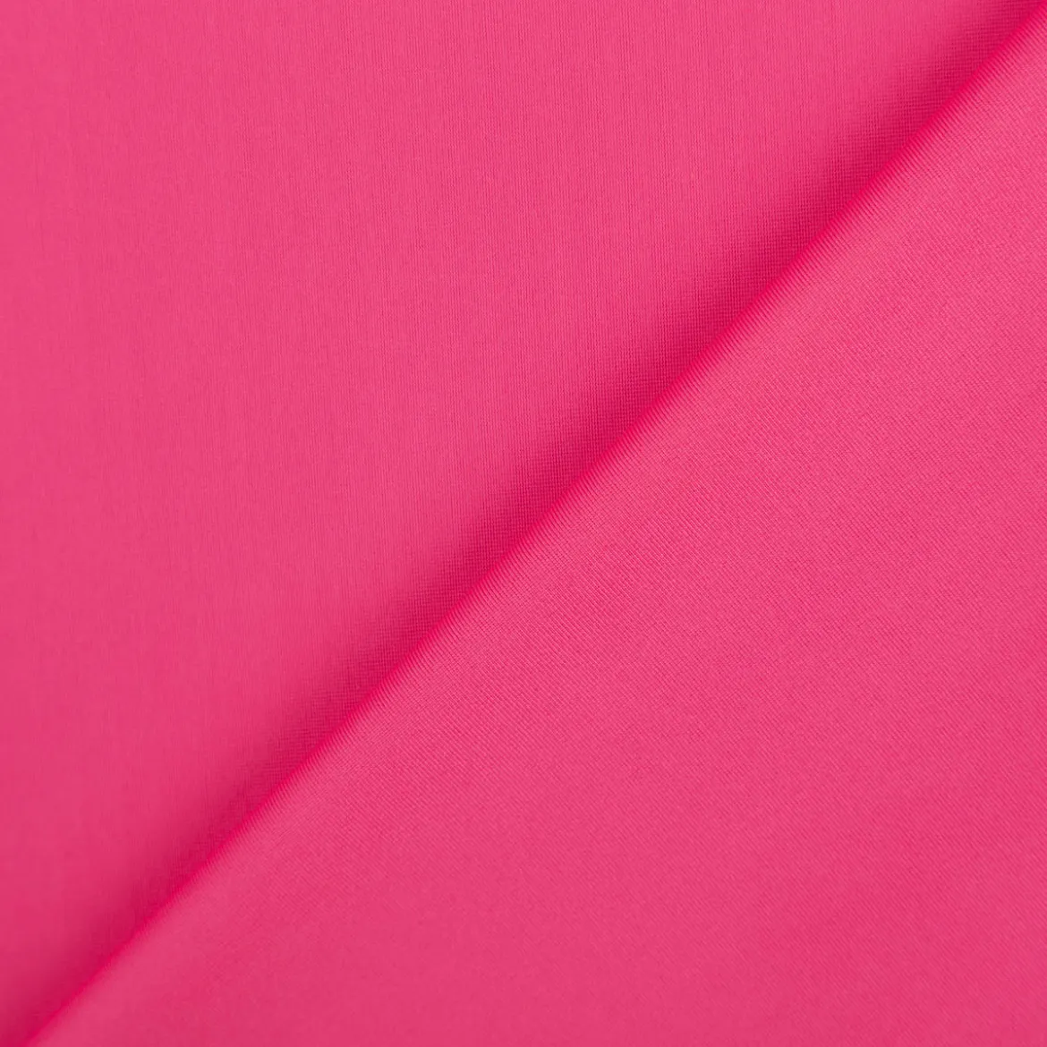 Badeanzugstoff UPF 50 bi-elastisch recycelt uni pink 1,50m Breite