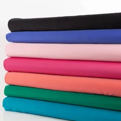 Badeanzugstoff UPF 50 bi-elastisch recycelt uni rosa 1,50m Breite