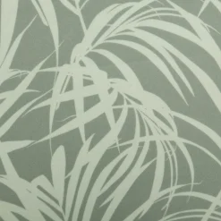 Badeanzugstoff UPF 50 bi-elastisch recycelt Blätter grün 1,50m Breite