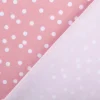 Badeanzugstoff UPF 50 bi-elastisch recycelt Punkte rosa 1,50m Breite