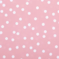 Badeanzugstoff UPF 50 bi-elastisch recycelt Punkte rosa 1,50m Breite