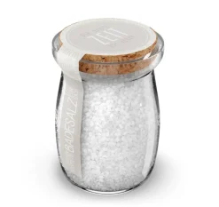 Badesalz Naturkosmetik Die beste Zeit ist jetzt Glastopf mit Korken 125g von La Vida