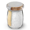 Badesalz Naturkosmetik Gute Laune Glastopf mit Korken 125g von La Vida