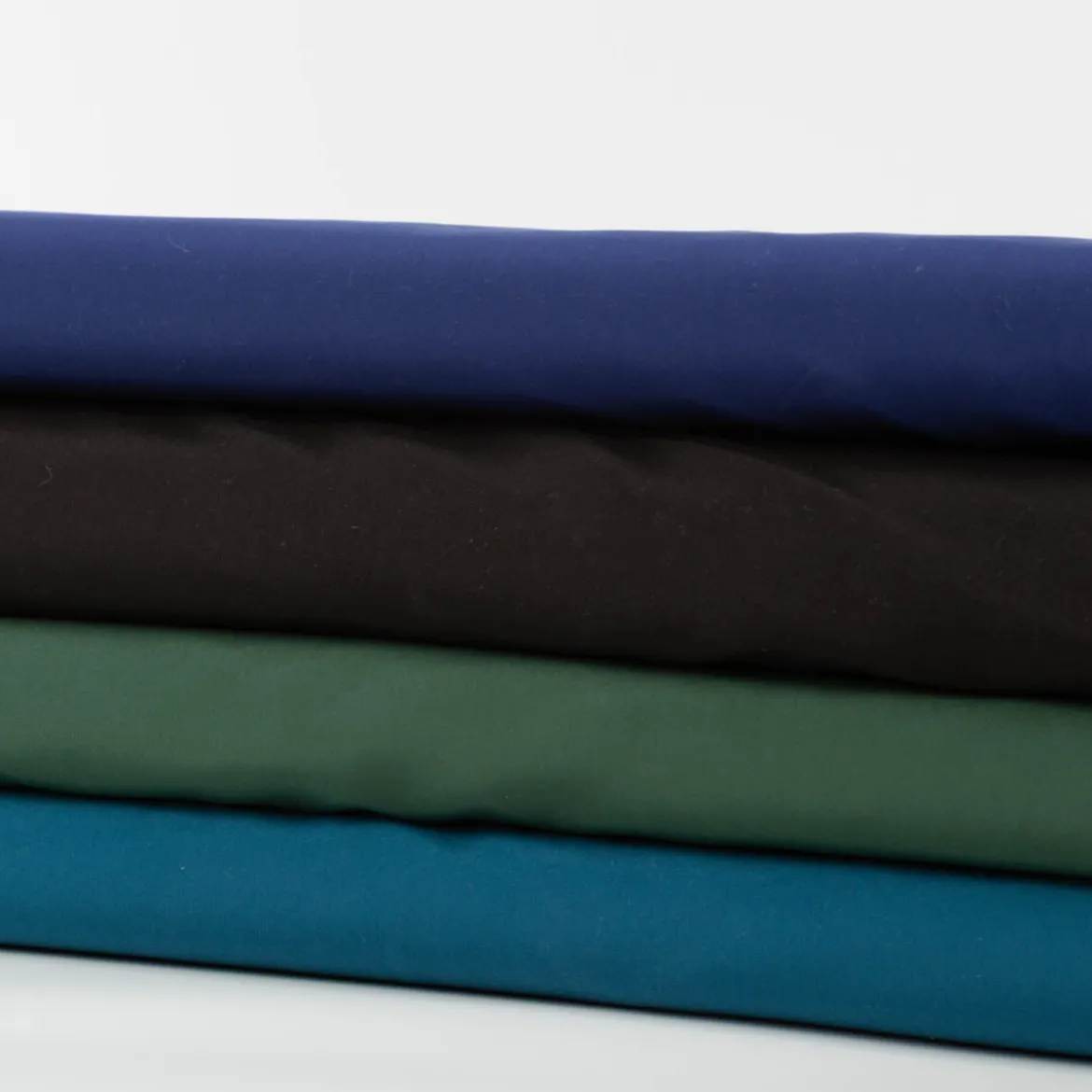 Badeshorts Stoff recycelt wasserabweisend schnell trocknend uni marine-blau 1,48m Breite