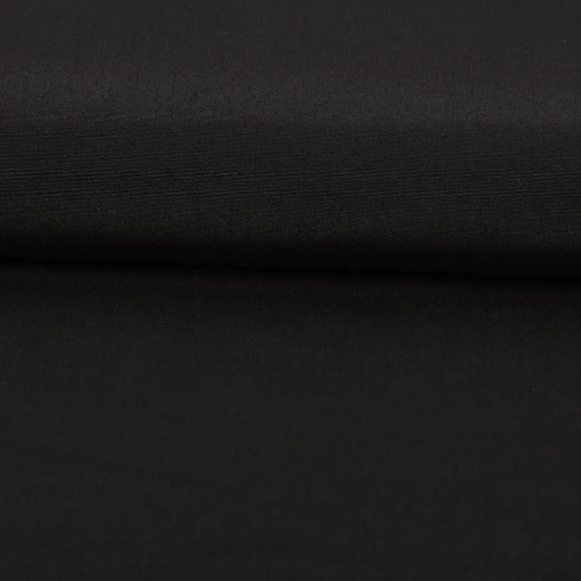 Badeshorts Stoff recycelt wasserabweisend schnell trocknend uni schwarz 1,48m Breite