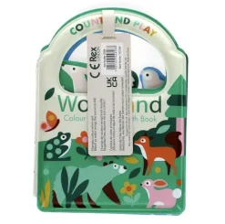 Badewannenbuch mit Farbwechsel Woodland Zahlen lernen von Rex London