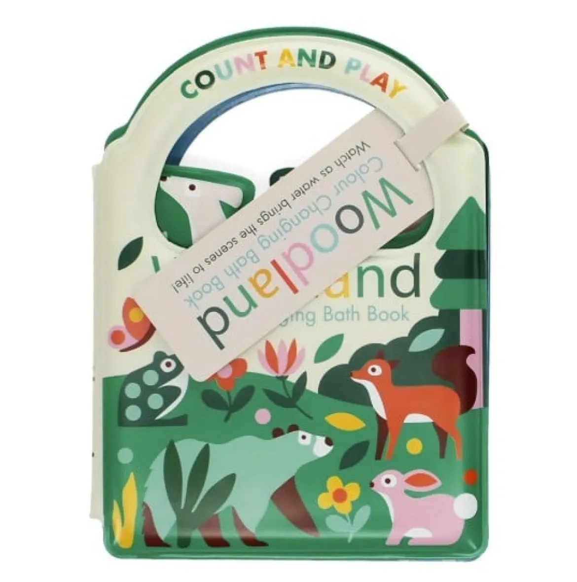 Badewannenbuch mit Farbwechsel Woodland Zahlen lernen von Rex London