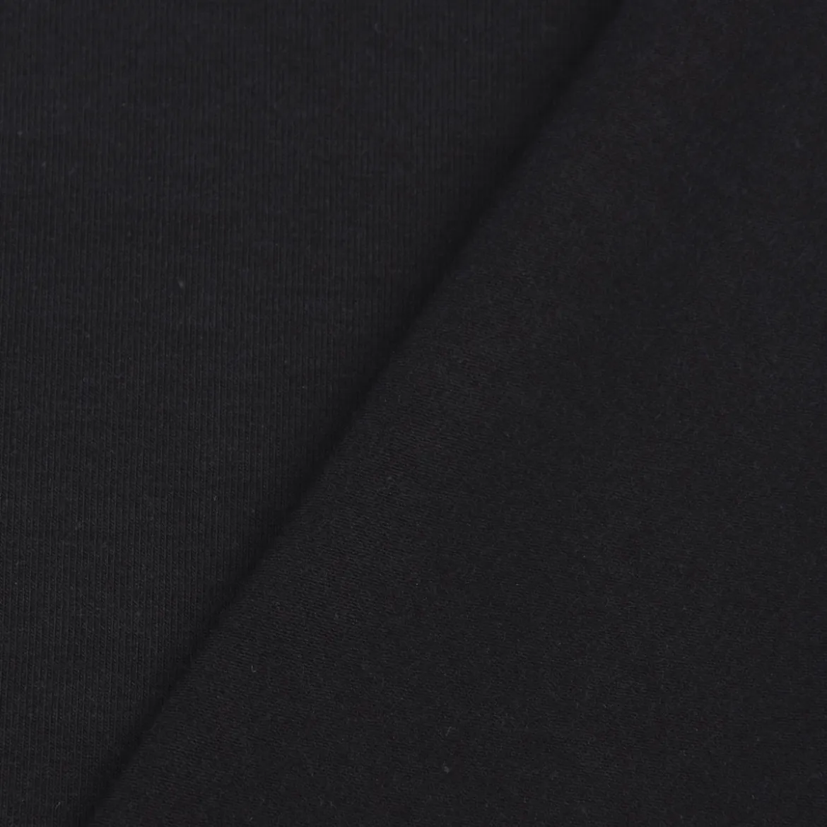 Bambusjersey Jersey extraweich einfarbig schwarz 1,50m Breite