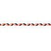 Band Fäden Polyester geflochten rot pink grau schwarz weiß Breite: 7mm