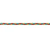 Band Fäden Polyester geflochten rot orange petrol braun Breite: 7mm