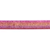 Band Glitzer Farbverlauf rosa lila Breite: 2,5cm