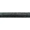 Band Glitzer Farbverlauf schwarz grau silberfarbig Breite: 2,5cm