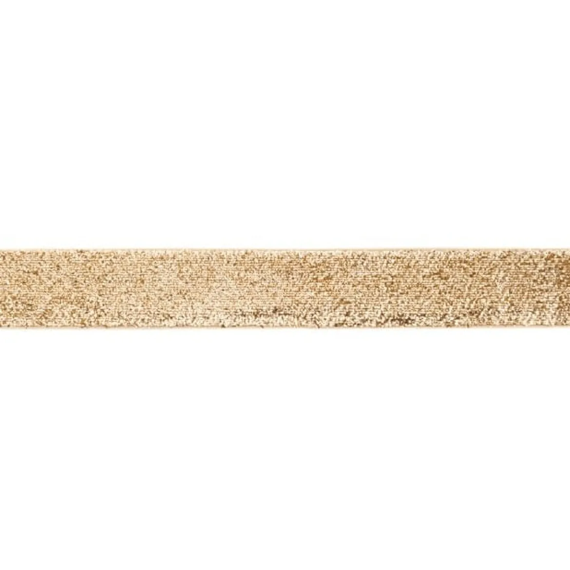 Band Glitzer goldfarbig Breite: 2,5cm