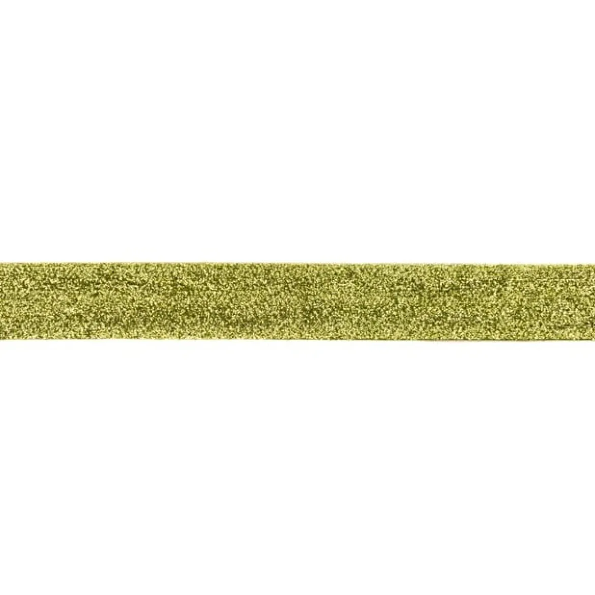 Band Glitzer grün lime Breite: 2,5cm