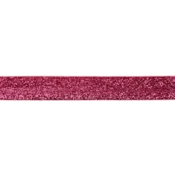 Band Glitzer pink Breite: 2,5cm
