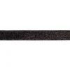 Band Glitzer schwarz Breite: 2,5cm
