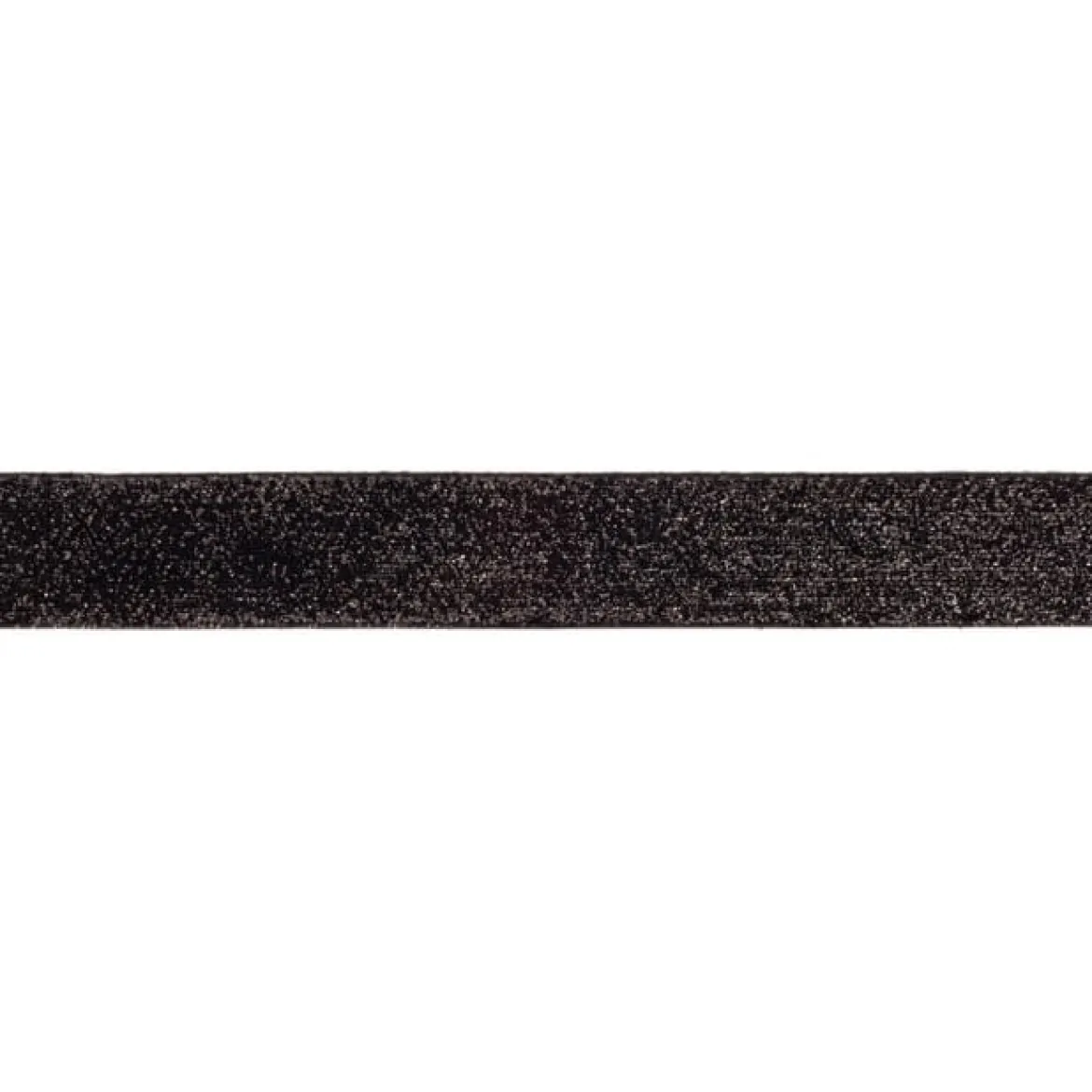 Band Glitzer schwarz Breite: 2,5cm