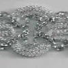 Band Glitzer silber Breite: 2cm