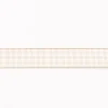Band Zierband kariert sand Breite: 1,5cm