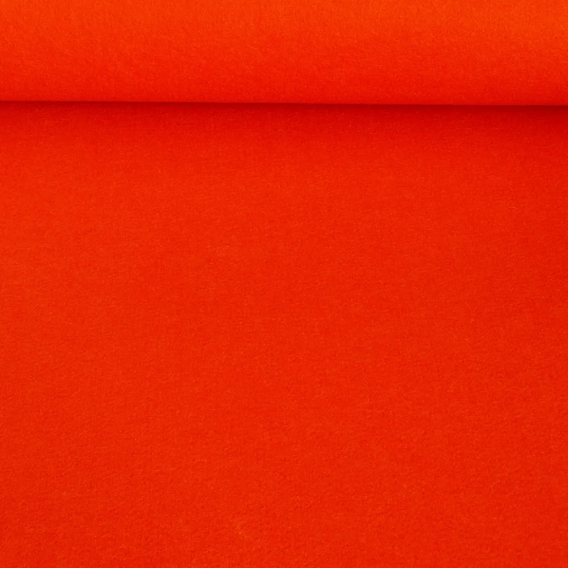 Bastelfilz Meterware 4 mm orange 45 cm breit