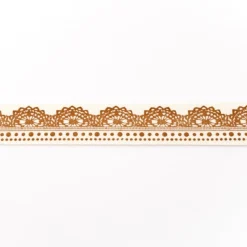 Baumwollband Ornament Meterware Breite: 2cm