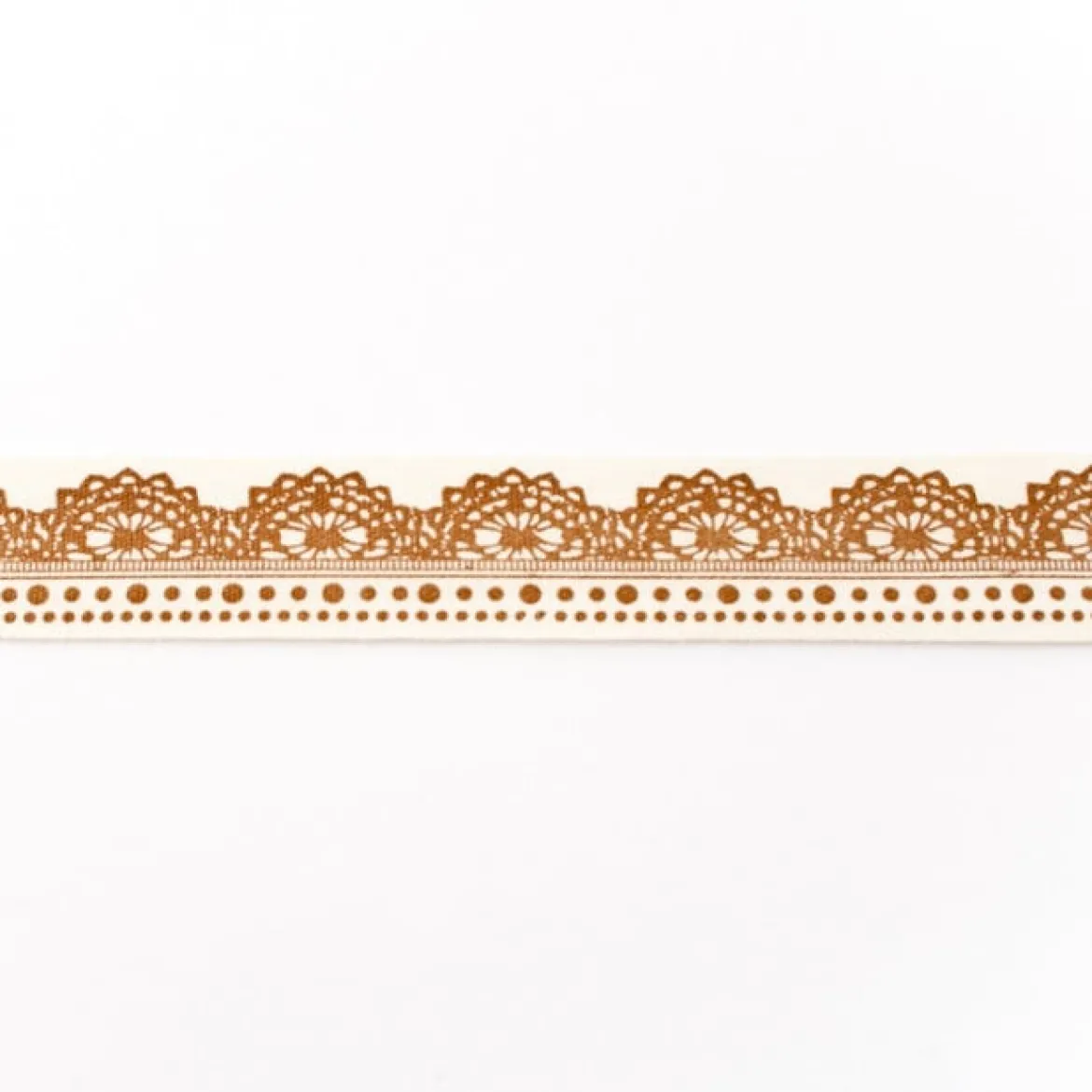 Baumwollband Ornament Meterware Breite: 2cm