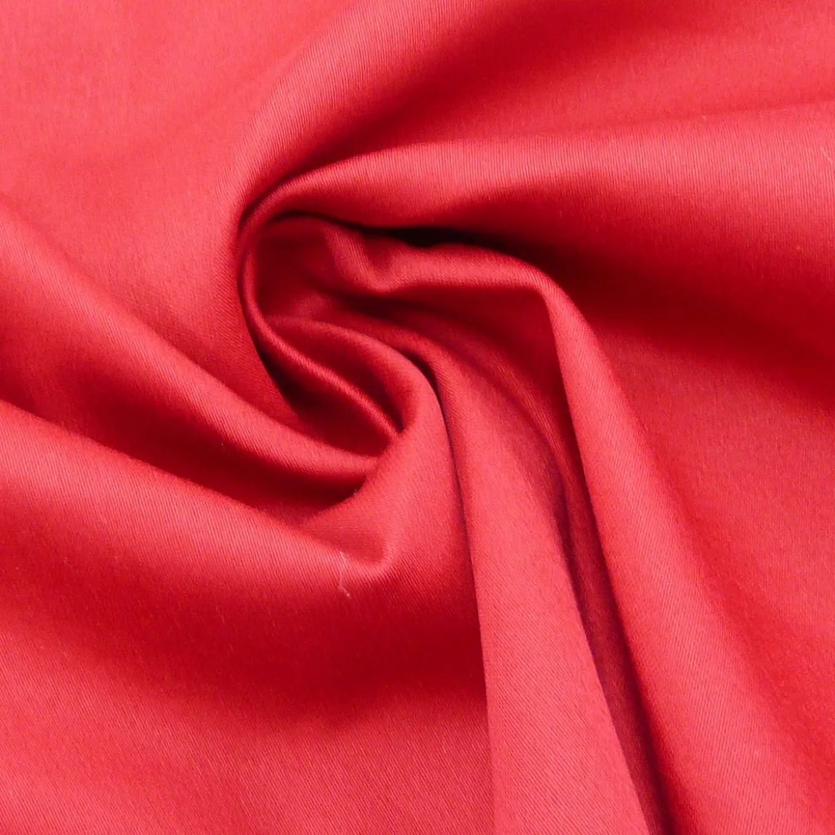 Baumwolle Stoff Meterware Baumwolle Satin Spandex weinrot 1,45m Breite