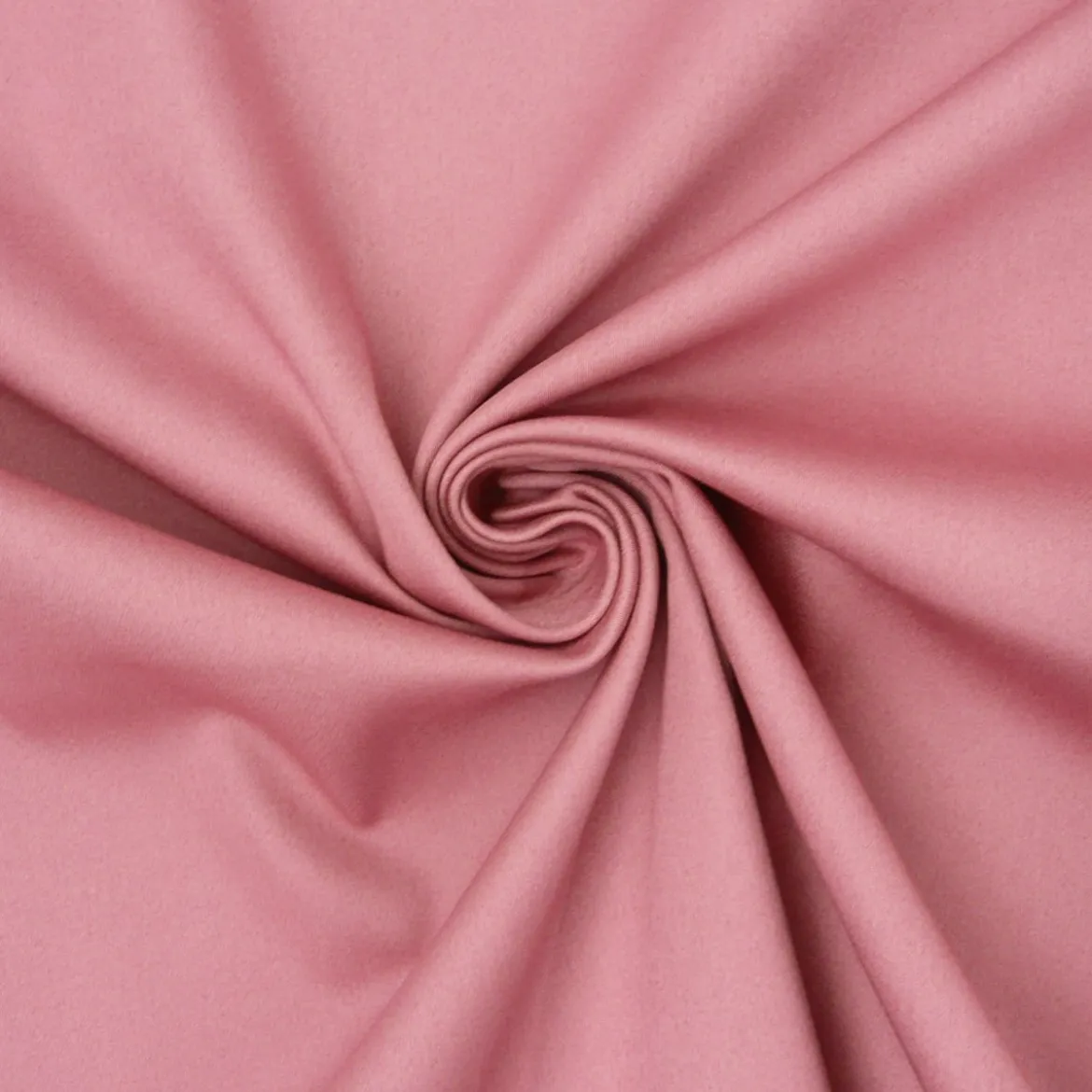 Baumwolle Stoff Meterware Satin Spandex rosa 1,45m Breite