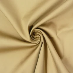 Baumwolle Stoff Meterware Satin Spandex camel 1,45m Breite