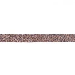 Baumwoll Flachkordel Kordel camel dunkelblau Breite: 2cm