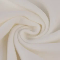 Baumwollfleece Fleece aus Baumwolle einfarbig creme 1,45m