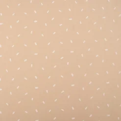 Baumwolljersey Jersey Konfetti Punkte Striche beige wollweiß 1,50m Breite