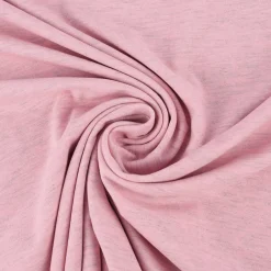 Baumwolljersey Jersey Melange rosa meliert 1,5m Breite