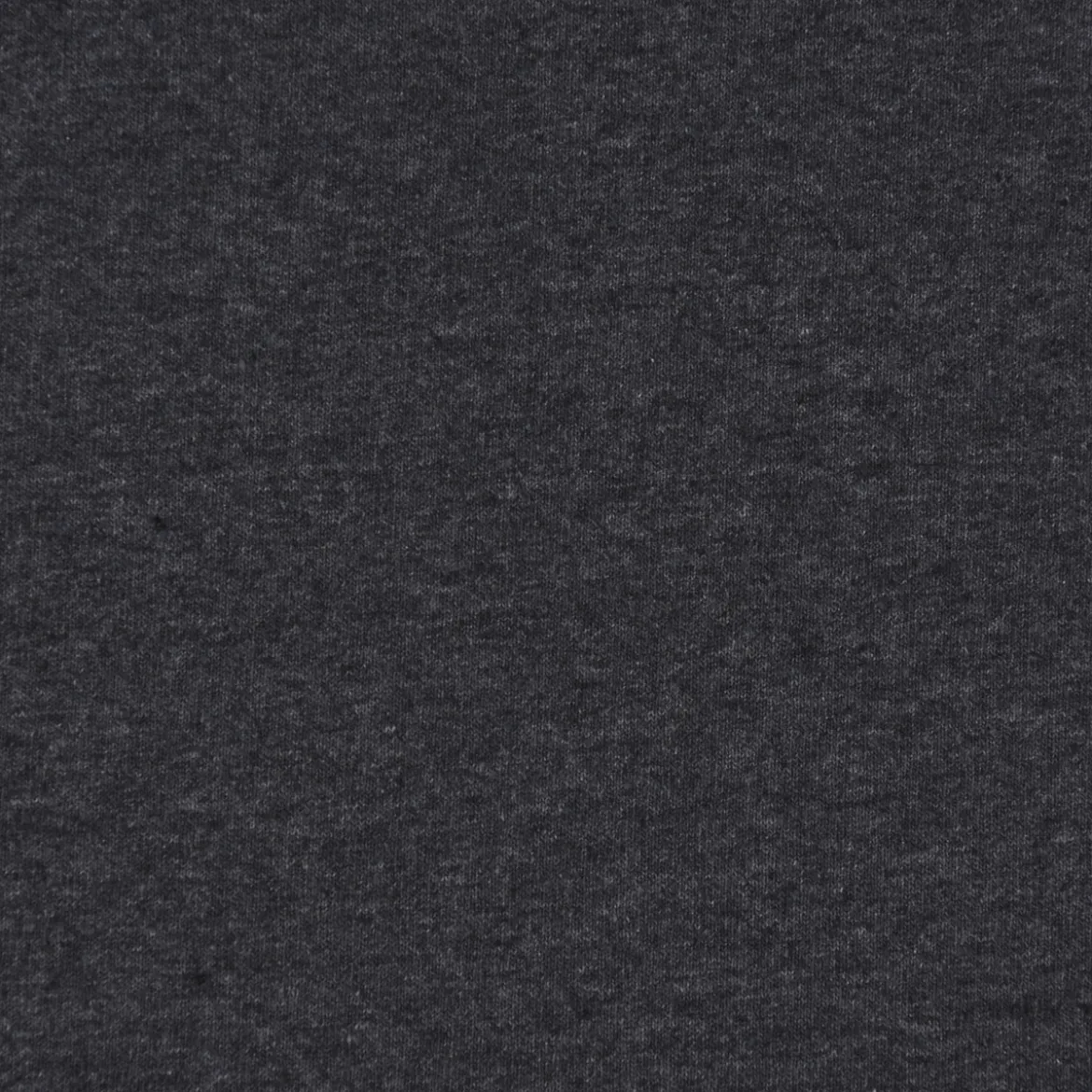Baumwolljersey Jersey Recycling einfarbig dunkelgrau meliert 1,5m Breite