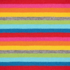 Baumwolljersey Jersey Streifen Regenbogenfarben bunt 1,4m Breite