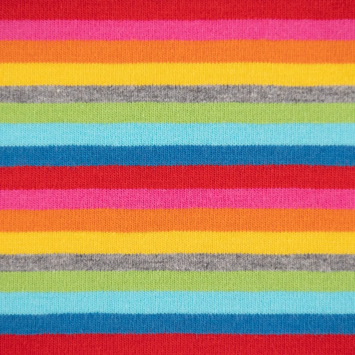 Baumwolljersey Jersey Streifen Regenbogenfarben bunt 1,4m Breite